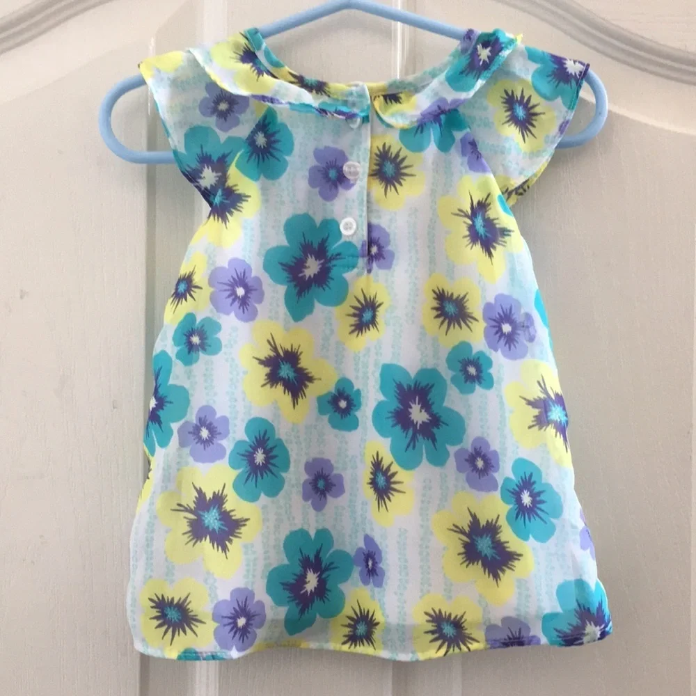 FINAL MARKDOWN Little Girls’ Kids Headquarters Lined Dress (6-9M)